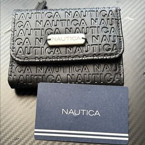 Nautica Black Embossed wallet